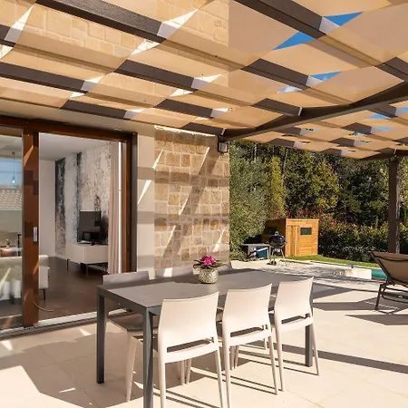 Malerische Steinvilla Mit Privatpool, Fantastischem Panoramablick, Garten Und Grill بيت للعطل
